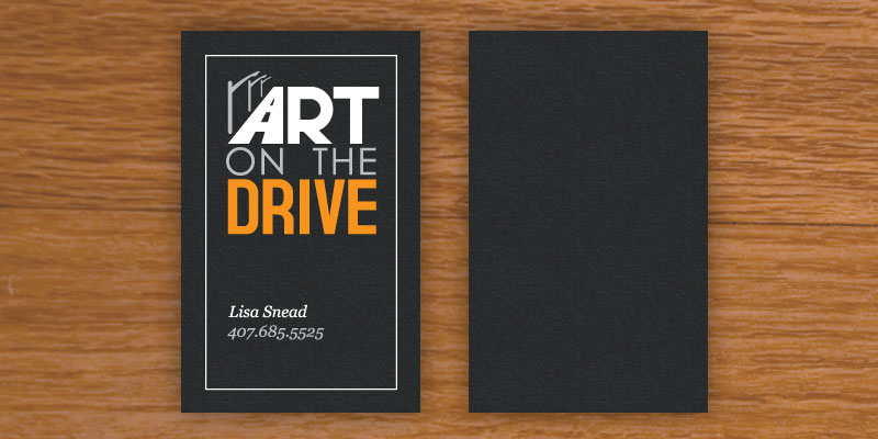bus_cards_aood Art on the Drive Business Cards
