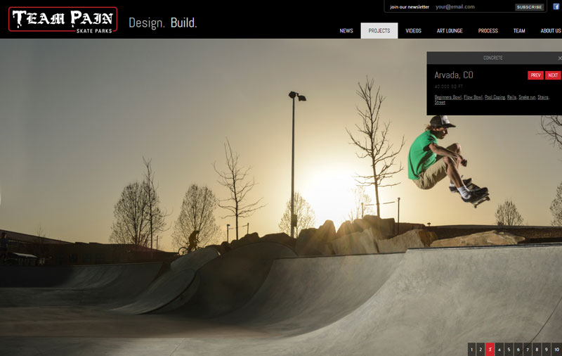 team_pain_screen3 Team Pain Skate Parks
